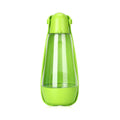 Pet travel water bottle with the drinking bowl folded out